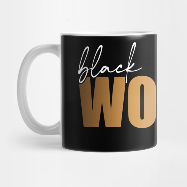 Black Woman Boss Black Business Owner by BadDesignCo